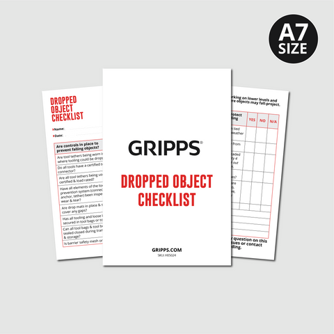 GRIPPS® Dropped Object Checklist