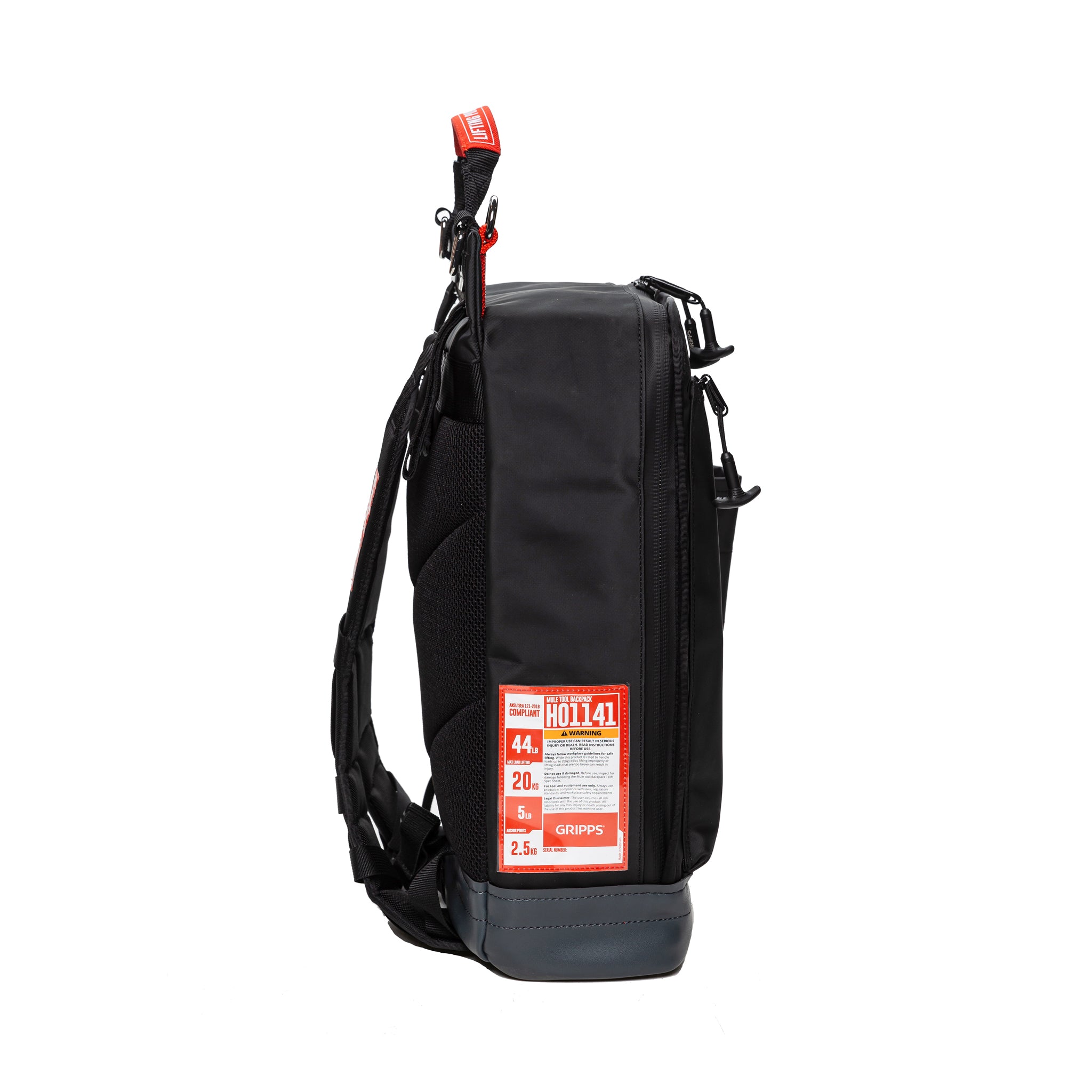GRIPPS® Mule Tool Backpack - 20kg / 44lb