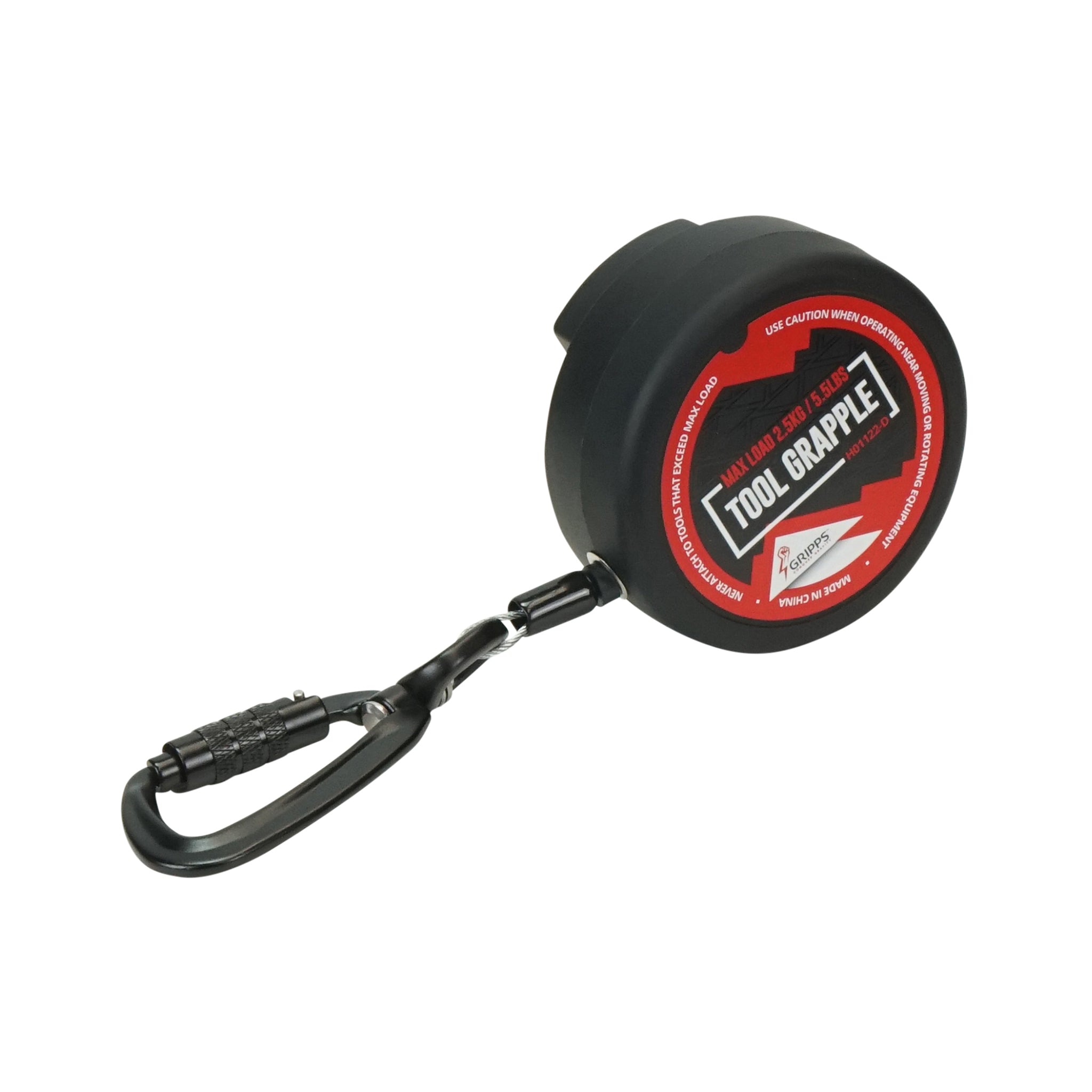 Tool Grapple with Dual Locking Carabiner