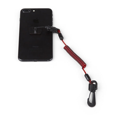Coil E-Tether With Poly Clip (Non-Conductive) - GRIPPS Global